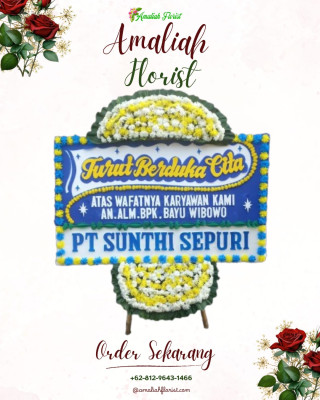 Papan Bunga Duka di Situ Gadung
