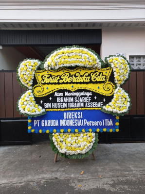 Papan Bunga Duka di Situ Gadung